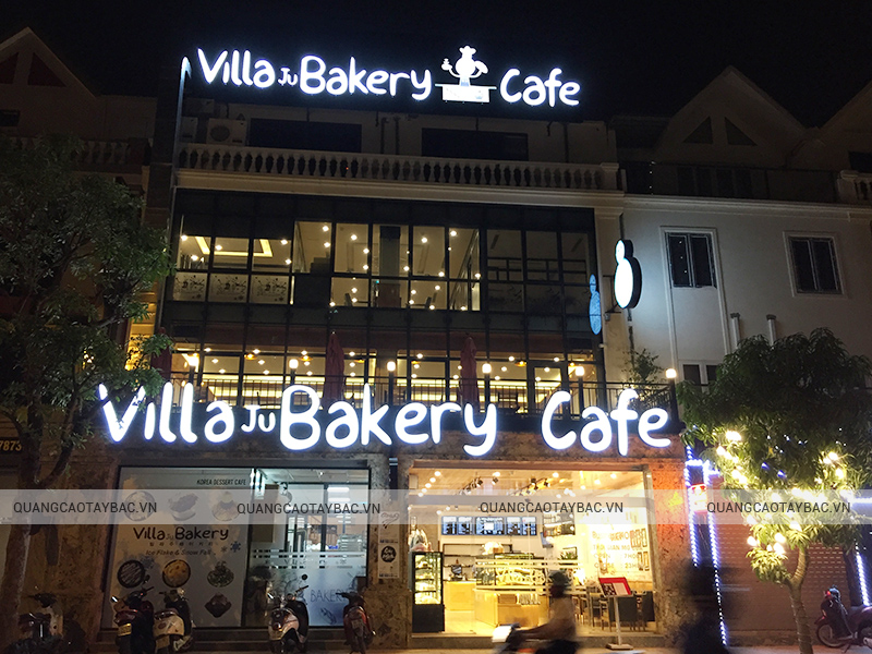 Biển quảng cáo cafe villa