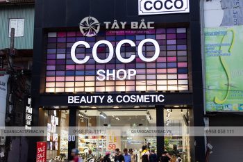 Biển quảng cáo Coco Shop Chùa Bộc