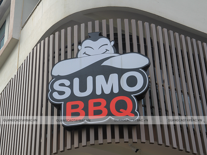 logo in UV nhà hàng thịt nướng sumo