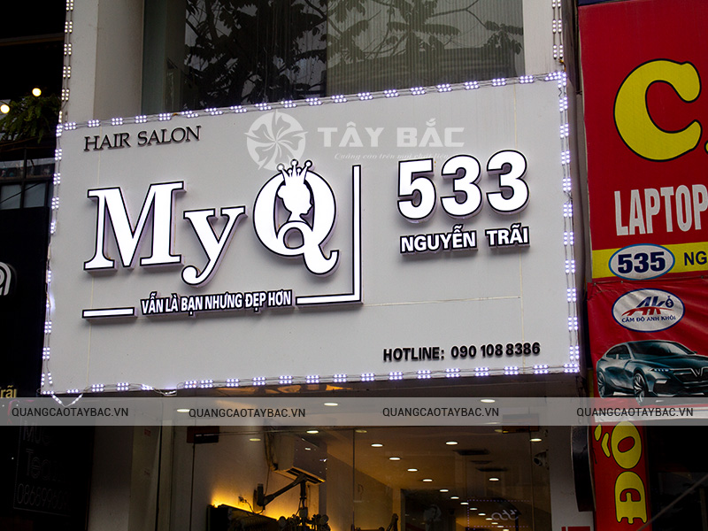 Biển quảng cáo Hair Salon MyQ