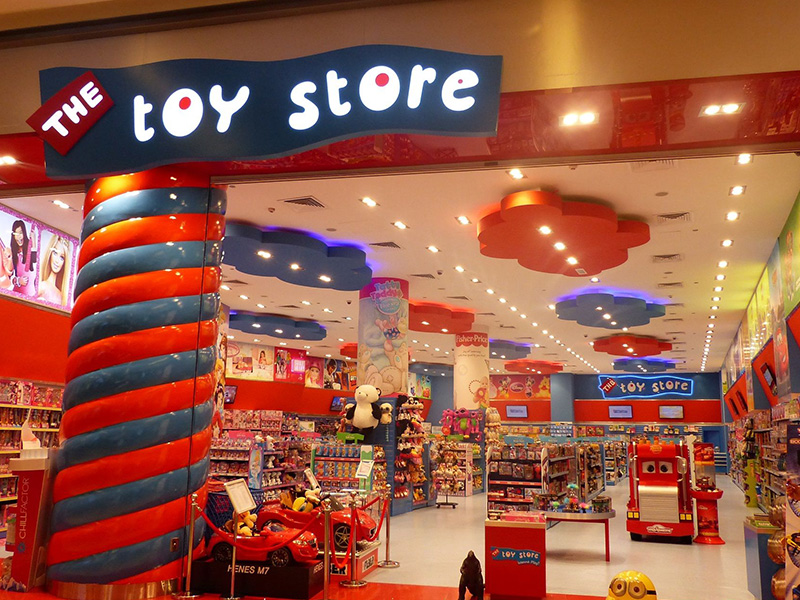 Biển quảng cáo đồ chơi trẻ em Toy Store