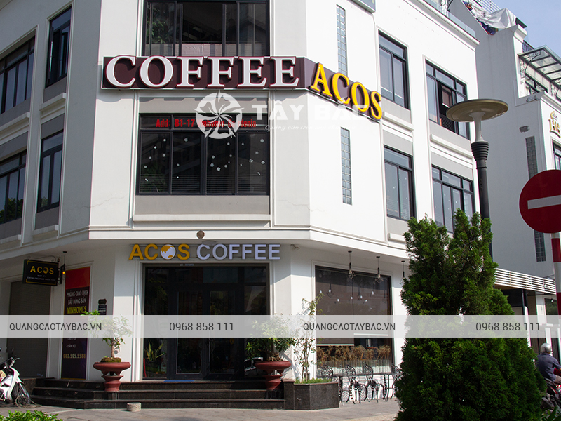 Địa chỉ thiết kế và thi công mẫu biển hiệu quán cafe thu hút tại Hà Nội